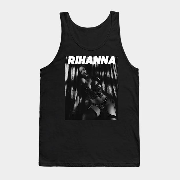 RIHANNA Tank Top by nurkaymazdesing